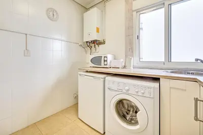 Una cocina o zona de cocina en Apartamento La Capilla by Clabao
