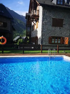 Piscina en o cerca de Residencial Valle de Benasque