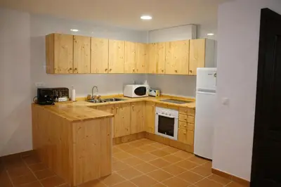Una cocina o zona de cocina en Cal Marroso de Montsonís