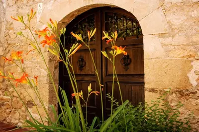 Jardín al aire libre en Casa amb vista a les muntanyes - Cal Valeri