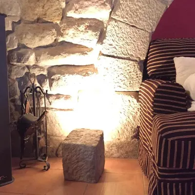 Cama o camas de una habitación en Casa Salto de Roldán