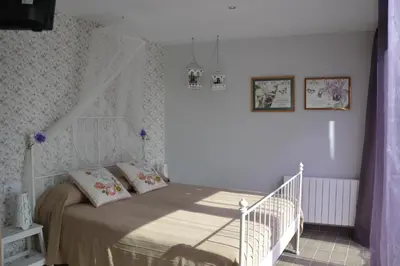 Cama o camas de una habitación en Casa Carlota