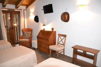 Cama o camas de una habitación en Casa Carlota