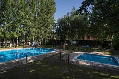 Piscina en o cerca de La Pedanía Hotel Y Bungalows - Ligüerre de Cinca