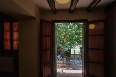 Un balcón o terraza de La Pedanía Hotel Y Bungalows - Ligüerre de Cinca