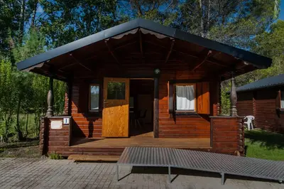 Edificio en el que se encuentra el camping