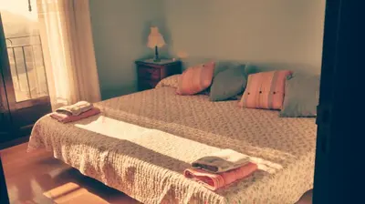 Cama o camas de una habitación en Txantxikonea Etxea