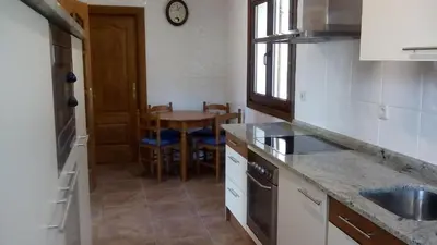 Una cocina o zona de cocina en Txantxikonea Etxea