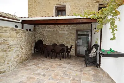 Un patio o zona al aire libre en Casa El Carolino