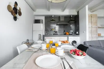 Una cocina o zona de cocina en Casas Pirineos