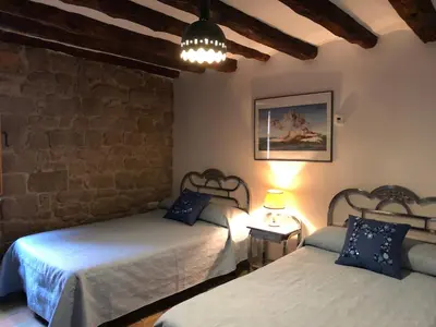 Cama o camas de una habitación en Solano de Moran