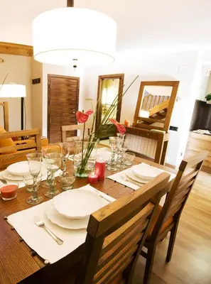 Zona de estar de Apartaments Petit Saüc
