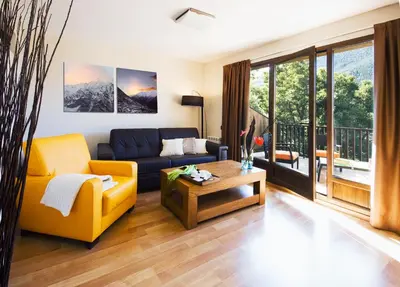 Zona de estar de Apartaments Petit Saüc