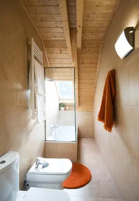 Un baño de Apartaments Petit Saüc