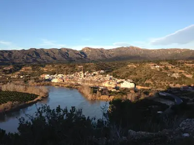 Paisaje cerca de este chalet de montaña