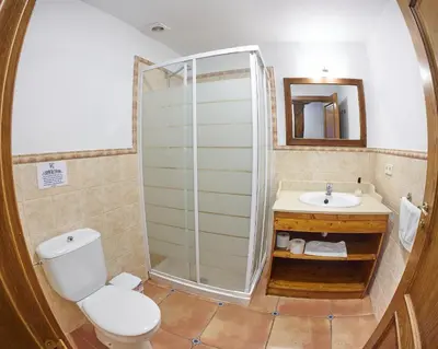 Un baño de Casa Rural Borda Lenco