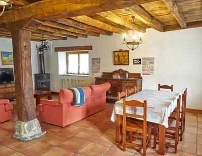 Zona de estar de Casa Rural Borda Lenco