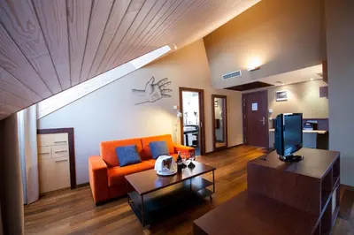 Zona de estar de SOMMOS Hotel Aneto