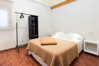 Cama o camas de una habitación en Cal Cinque