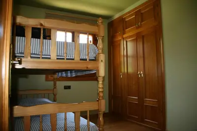 Una cocina o zona de cocina en Apartamentos Cogulla