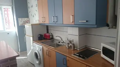 Una cocina o zona de cocina en Apartamento Cigüeña