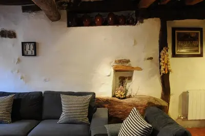 Zona de estar de Casa Rural Muro de Aguas