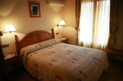 Cama o camas de una habitación en Casa Santos