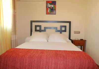 Cama o camas de una habitación en Casa Santos