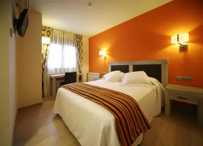 Cama o camas de una habitación en Casa Santos
