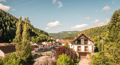 Paisaje cerca of this country house