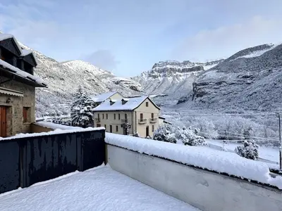 Apartamento Marbore (Torla-Ordesa) en invierno