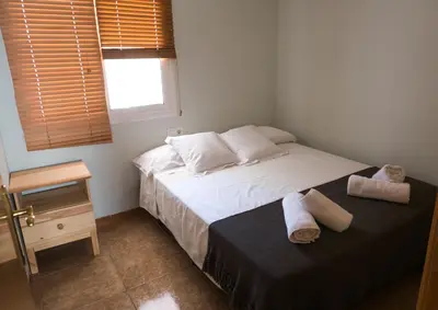 Cama o camas de una habitación en Casa Candio
