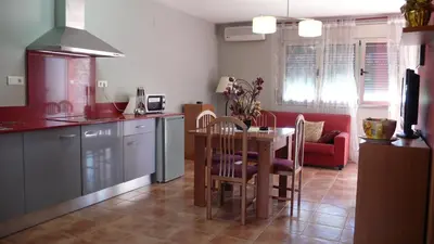 Una cocina o zona de cocina en Allotjaments Turístics Mircla