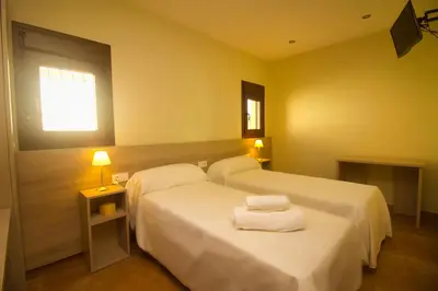 Cama o camas de una habitación en Casa Codeta