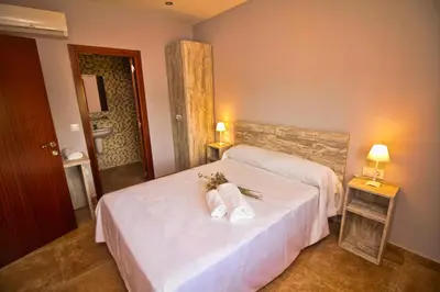 Cama o camas de una habitación en Casa Codeta