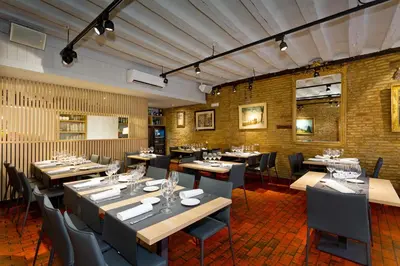 Un restaurante o sitio para comer en Casa OTANO