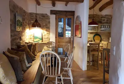 Zona de estar de La Sargantana Turismo Rural