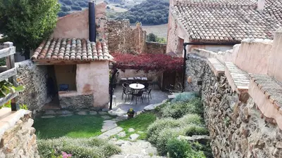 Jardín al aire libre en La Sargantana Turismo Rural