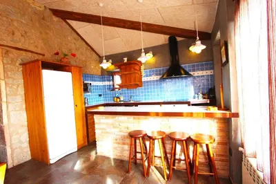 Una cocina o zona de cocina en Catalunya Casas Rustic Catalan countryside villa with private pool!