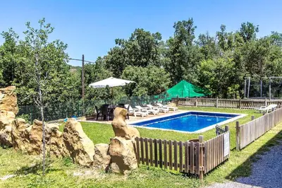 Piscina en o cerca de Catalunya Casas Rustic Catalan countryside villa with private pool!
