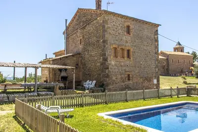 Piscina en o cerca de Catalunya Casas Rustic Catalan countryside villa with private pool!