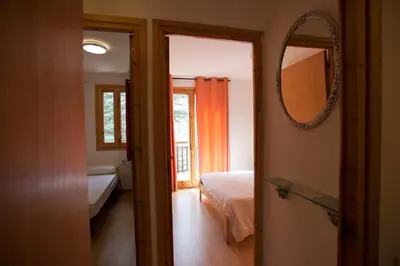 Cama o camas de una habitación en La Caseta del bosc de Sort