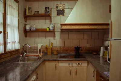 Una cocina o zona de cocina en Casa rural Bal D'Onsella