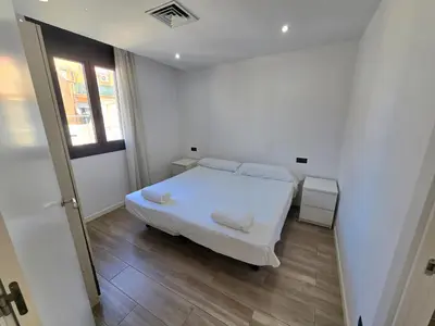 Cama o camas de una habitación en SM Apartments Station