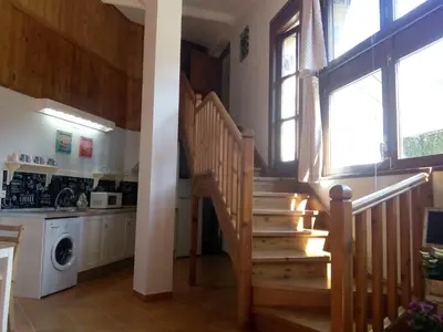 Una cocina o zona de cocina en Casa de Torla