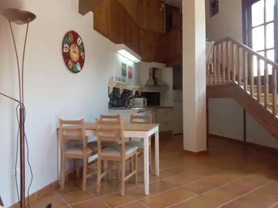 Una cocina o zona de cocina en Casa de Torla