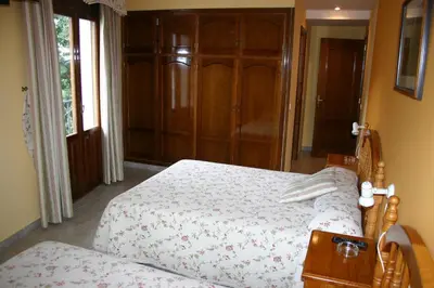 Cama o camas de una habitación en Casa Raspa
