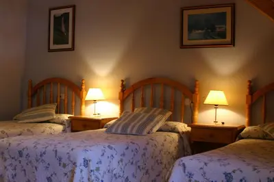 Cama o camas de una habitación en Casa Raspa