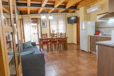 Una cocina o zona de cocina en Casa El Centro