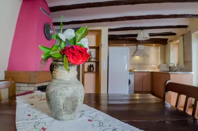 Una cocina o zona de cocina en Casa El Cuatro